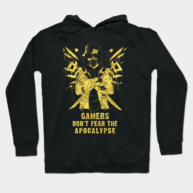 GAMERS Don`t Fear The Apocalypse Hoodie by Naumovski